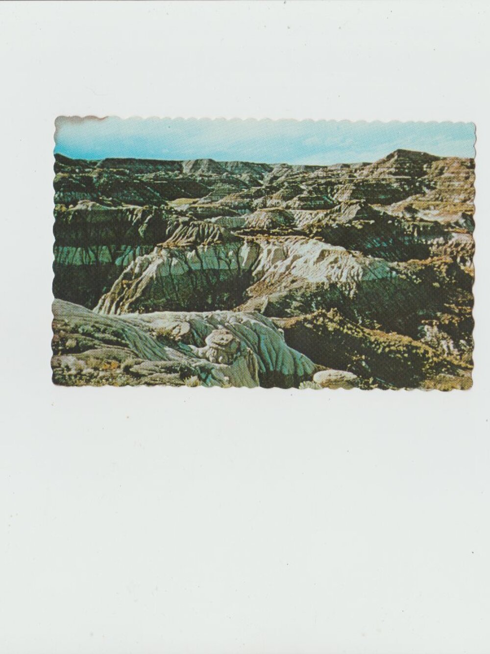 Badlands In The Drumheller Valley The Graveyard Of The Dinosaurs Postcard